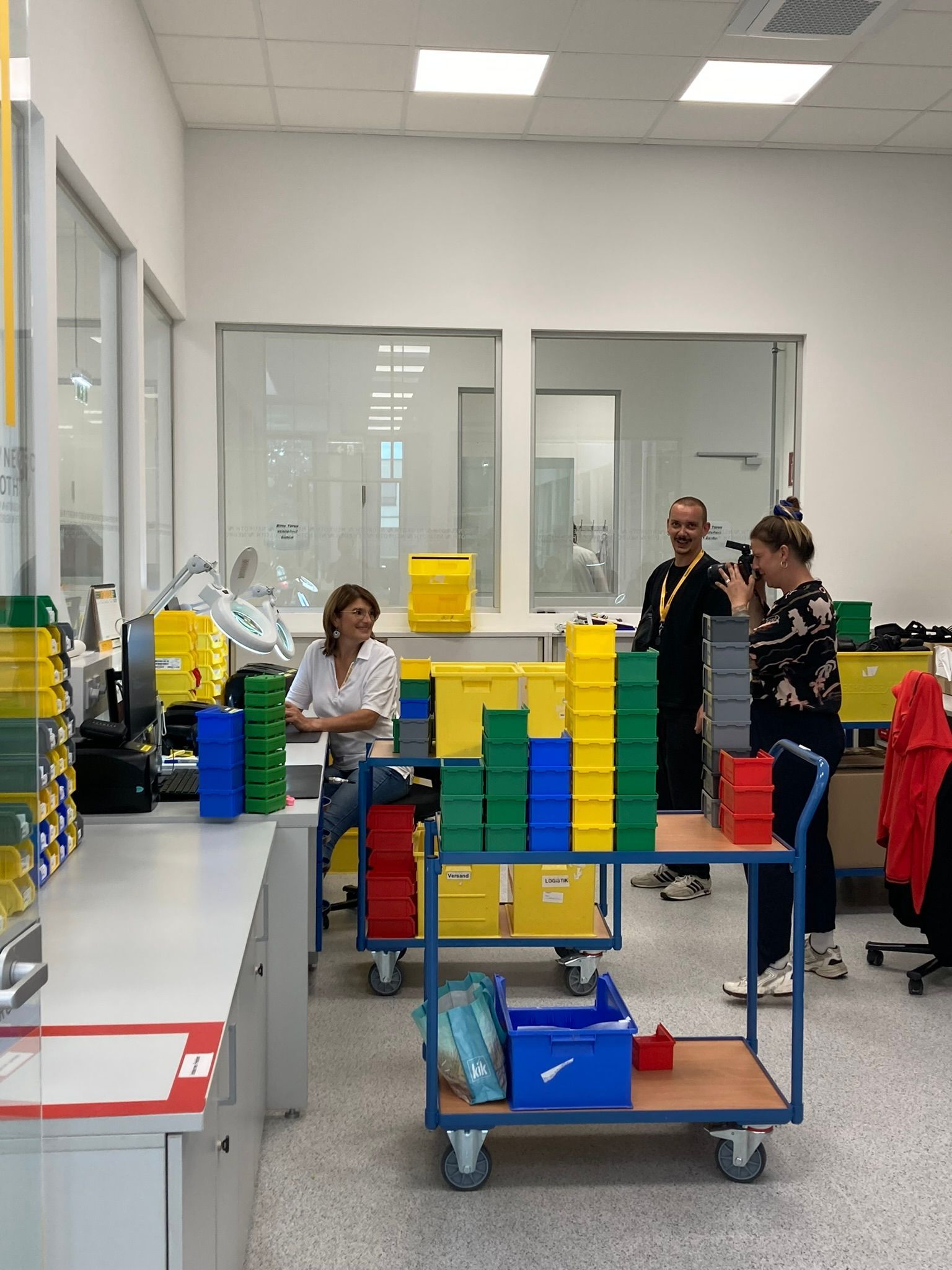 BTS prise de vue carriere production Lebring