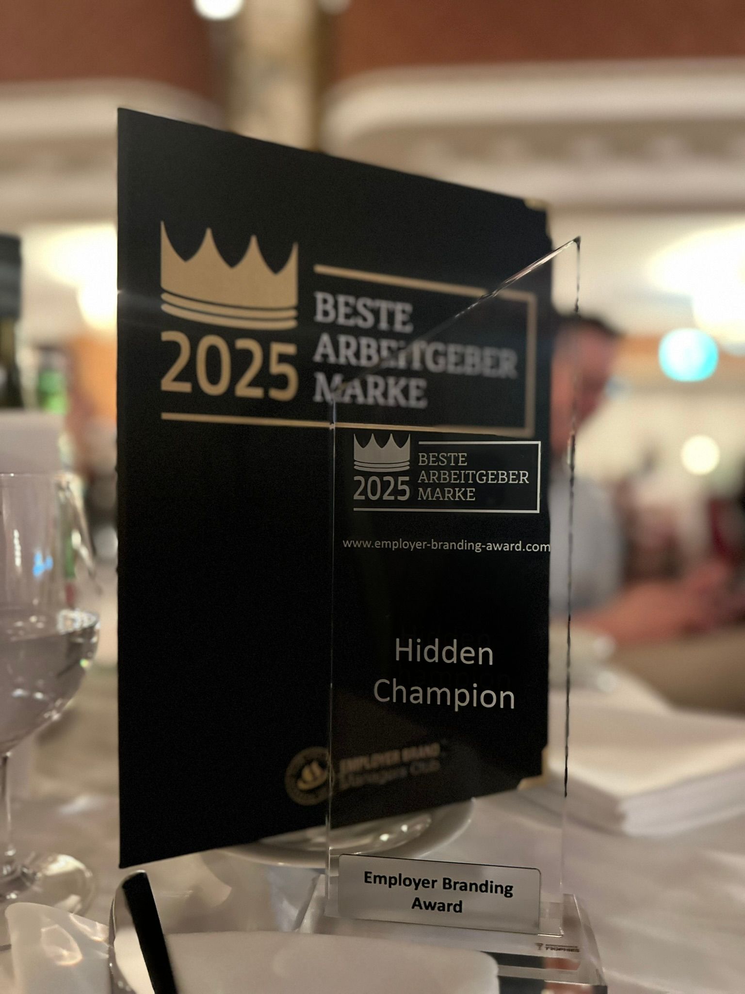 Prix de l'image de marque de l'employeur 2025 Hidden Champions Silver