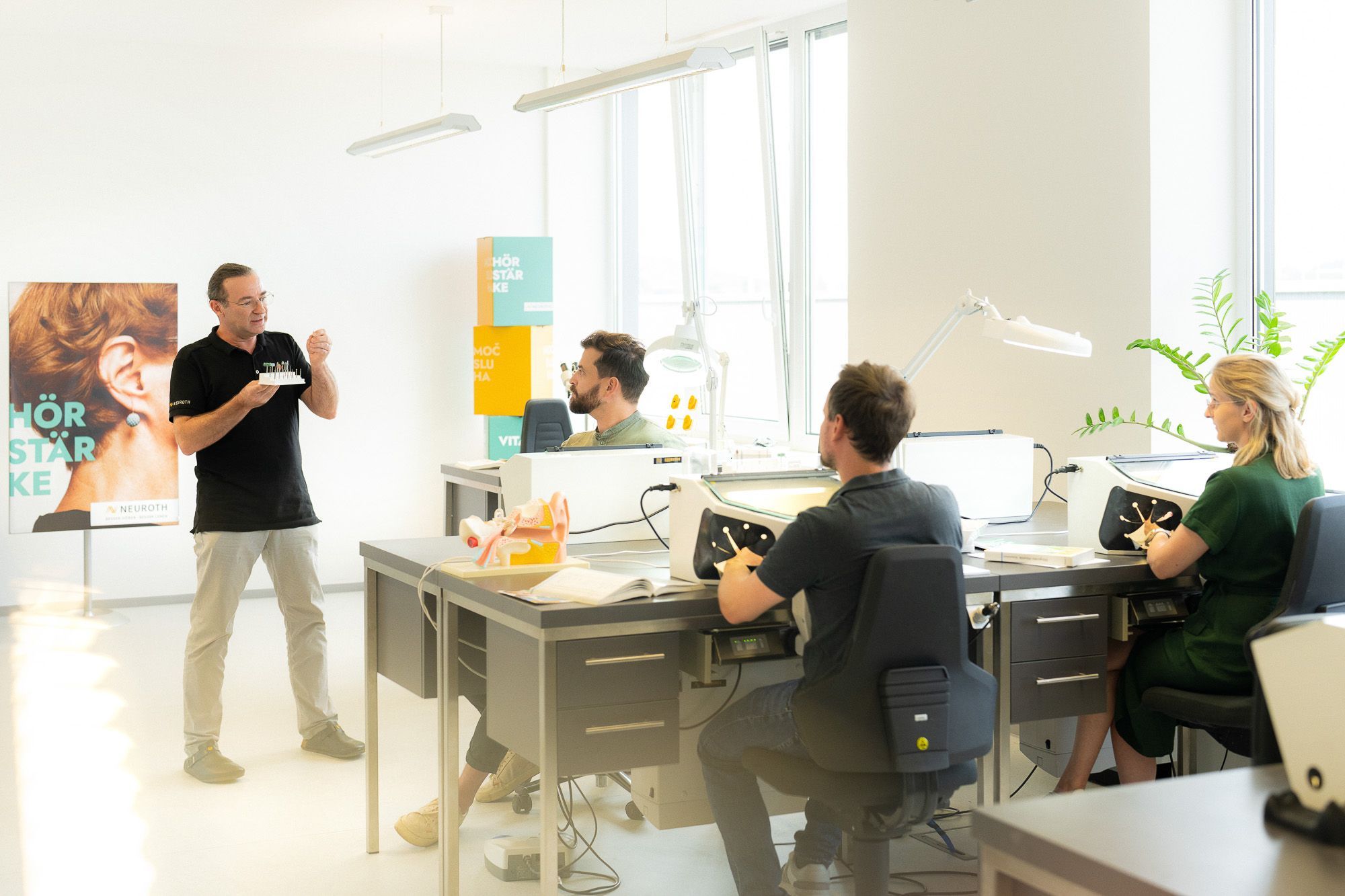 Ugodnosti Usposabljanje Usposabljanje Laboratorij Lebring